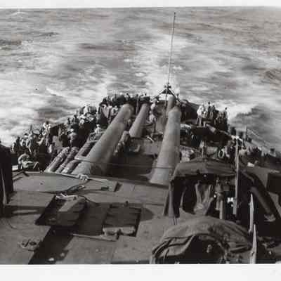 Stern at sea