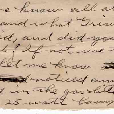 Feb 8, 1919 letter fragment #2