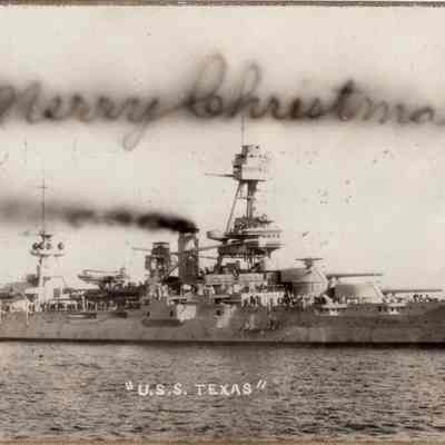 Merry Christmas postcard