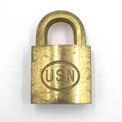 Brass USN lock
