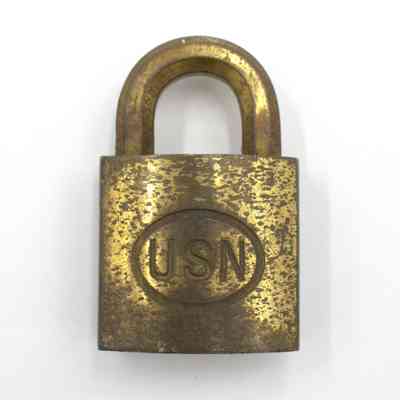 Brass USN lock