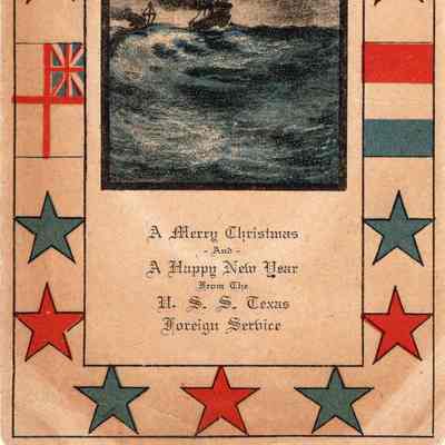 Christmas/New Years postcard