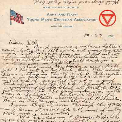 Oct 27, 1917 letter