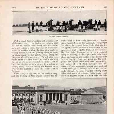 "Training of a Man-o-War's Man" II