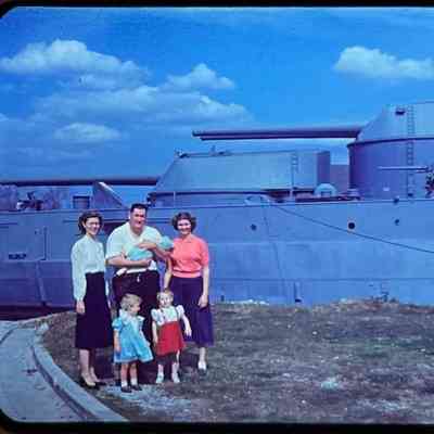 1950 family 35mm slide