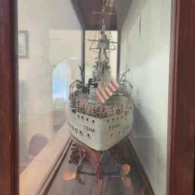 Back of model
