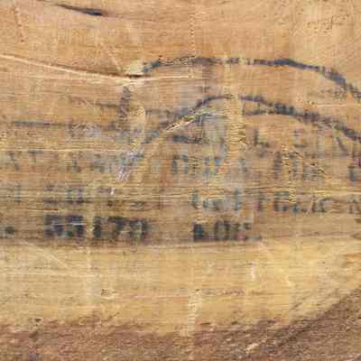 stencil on bottom of 2025.1001.19: Marked for the Naval Station in Guantanamo, Cuba.