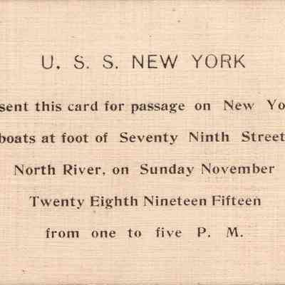 79th Street event invitation