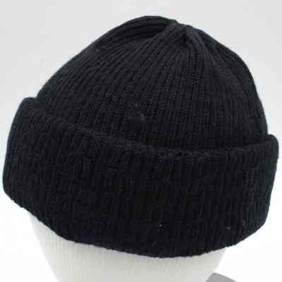 Hynes's black watch cap