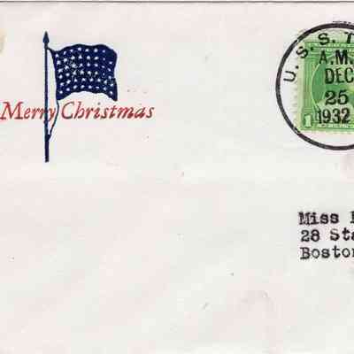 Dec 25, 1932 envelope