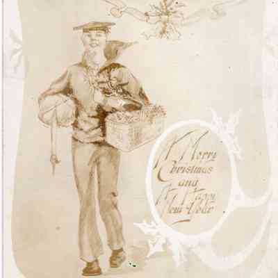 Christmas postcard