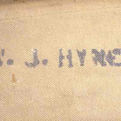 interior of 2024.1016.24.2: stencil of Hynes