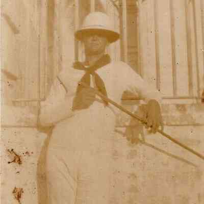 Sailor with stick