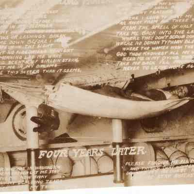 Poem postcard
