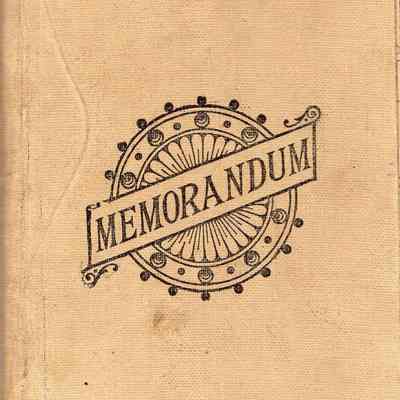 John Lamson's Memorandum