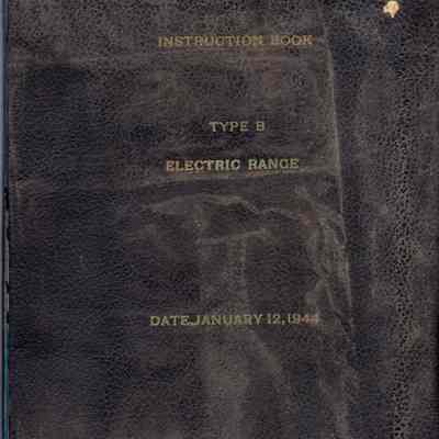 Electric Range manual