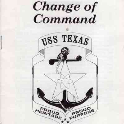 Change of Command booklet