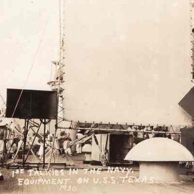 1st Talkies in the Navy