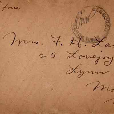 Sep 1, 1918 envelope