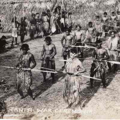 Tahiti war ceremonial