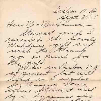 Sep 24, 1917 letter