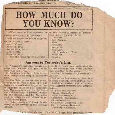 How Much Do You Know? 24