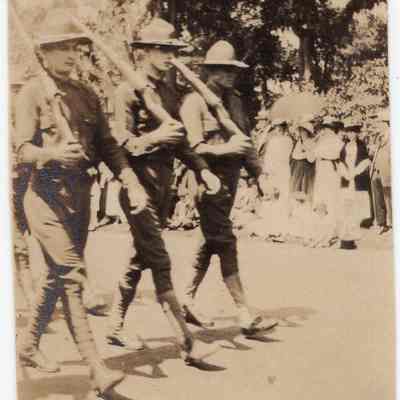 Camp Dix parade
