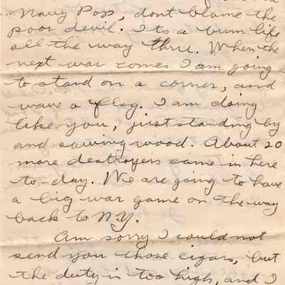 March 9, 1919 letter pg#2