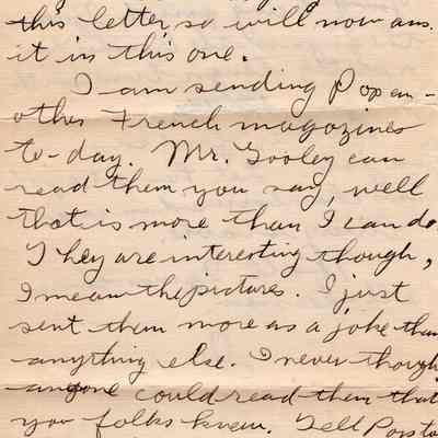 June 11, 1918 letter page