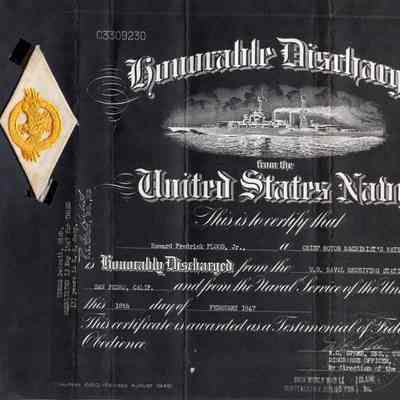 Flood's Honorable Discharge