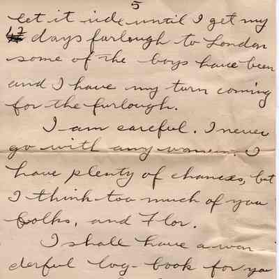 July 26, 1918 letter page #3
