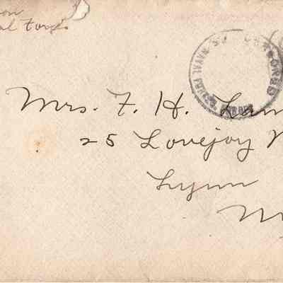 Nov 8, 1918 envelope