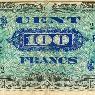 French One Hundred Franc Type 1945