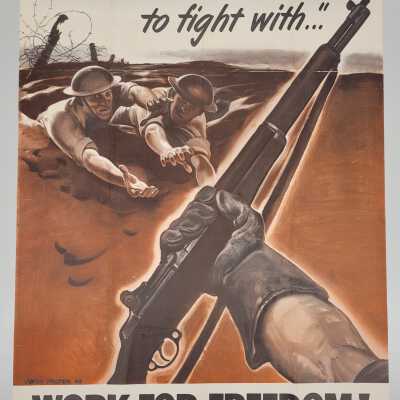 Give 'em the stuff to fight with