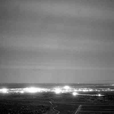 Night view of Camp Barkeley