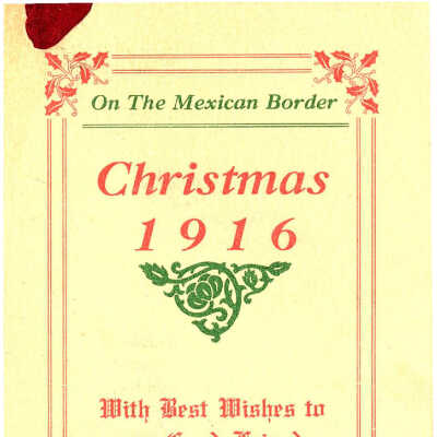 Christmas Dinner Menu and Roster