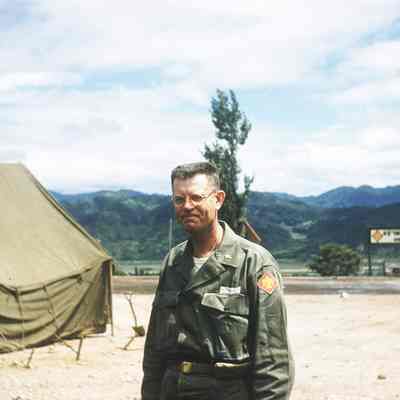 Chaplain at Division Headquarters