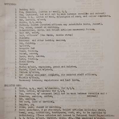 General Order #19-C Headquarters Oklahoma National Guard-1925