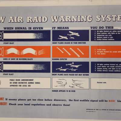 New air raid warning system
