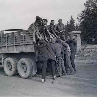 Evacuating displaced civilians
