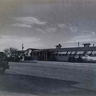 Headquarters building at Camp Bowie