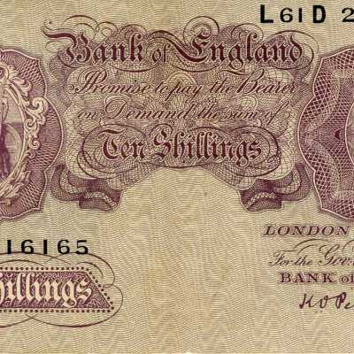 United Kingdom Ten Shillings-1940-1948