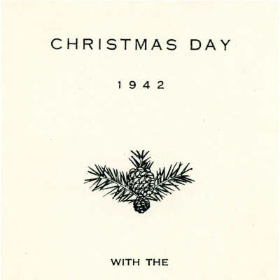 Christmas Menu and Program at Pine Camp