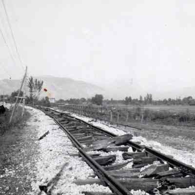 Destroyed Train Tracks