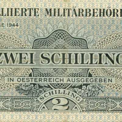 Austrian Allied Military Authority Two Schilling-1944