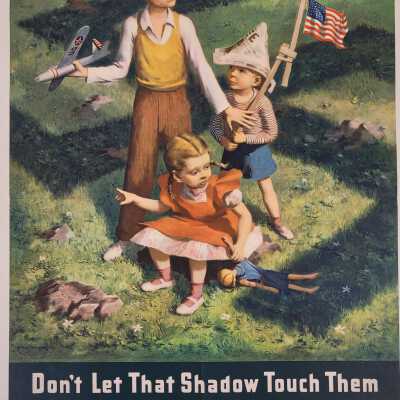 Don't let that shadow touch them: buy war bonds