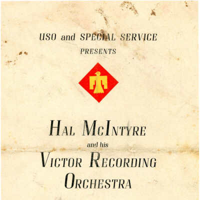 Hal McIntire USO Show Program