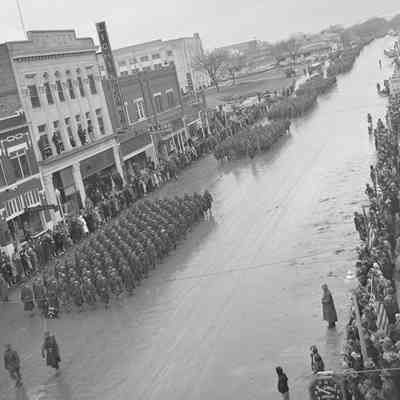 Parade through downtown