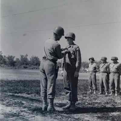 General Eagles awarding decorations
