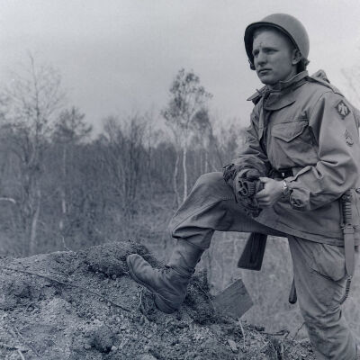 Portrait of unknown soldier